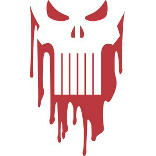 The Punisher TV Show Logo Decal/Sticker